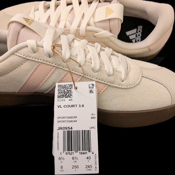 Adidas VL Court 3.0 Women's 8 NWT - Picture 3 of 7